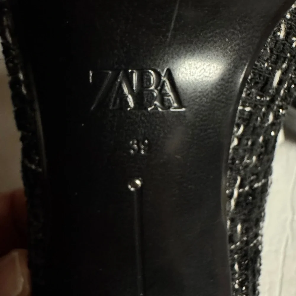 Zara black white